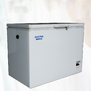 低温冷柜，DW-40W300，卧式；有效容积：300升；篮筐：1个；外形尺寸(宽深高）：1154x710x838mm；内部尺寸(宽深高）：985x504x661mm，AUCMA，澳柯玛