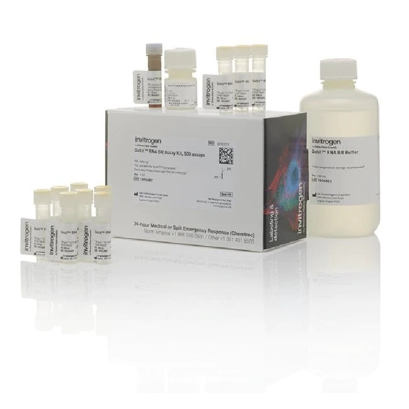QUBIT RNA BR ASSAY KIT，检测试剂盒，500assays/盒，Thermofisher，赛默飞世尔
