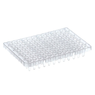PCR, 0.2ML, SEMI SKIRTED PLATE - YELLOW (SOLD AS BOX OF 25)，AB0900Y，赛默飞世尔
