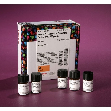 PIERCE RESERPINE STANDARD FOR LC-MS, 100 PG/UL, 5 X 1 ML，88326，赛默飞世尔
