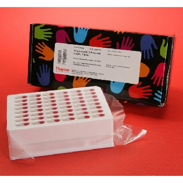 SINGLE-USE RED PLATE WITH INSERTS, 1 PLATE，90006，赛默飞世尔