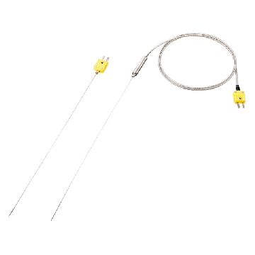 极细K热电偶 （扩套型），DS-1010 200，护套部尺寸（mm）:φ0.5×200，规格:无导线・带插头，2-4964-04，AS ONE，亚速旺