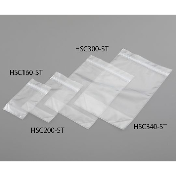 密封袋(高密封特殊卡盘) ，HSC160-ST，拉链下×宽+底宽(mm):160×100+30，数量:1袋(50片)，4-3100-01，AS ONE，亚速旺