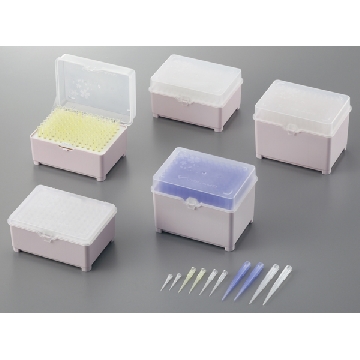 VIOLAMO移液器吸头 （盒装），V-10RE（已电子束灭菌），容量（ul）:10，颜色:自然色，3-6629-04，AS ONE，亚速旺