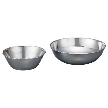 不锈钢碗 ，XB-02，外径×高（mm）:φ145×52，底部形状:平底，4-609-02，AS ONE，亚速旺