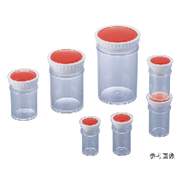 PS样品瓶 ，PS-25，容量(ml):25，口内径×筒直径×高(mm):φ29.0×φ35.0×62.3，1-4631-24，AS ONE，亚速旺