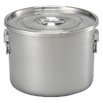 不锈钢桶 （浅型・带盖），USL-04，容量（l）:12.9，外径×高（mm）:φ315×190，4-600-04，AS ONE，亚速旺
