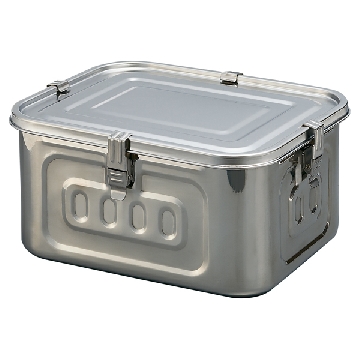 不锈钢方形密闭罐 ，OT-02，外形尺寸（mm）:257×198×127，容量（l）:4.0，4-608-02，AS ONE，亚速旺