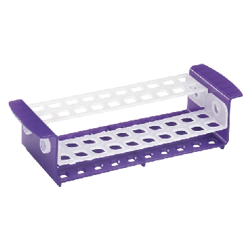 试管架 ，规格:紫色/白色半透明，孔径（φmm）:17，3-8667-01，AS ONE，亚速旺