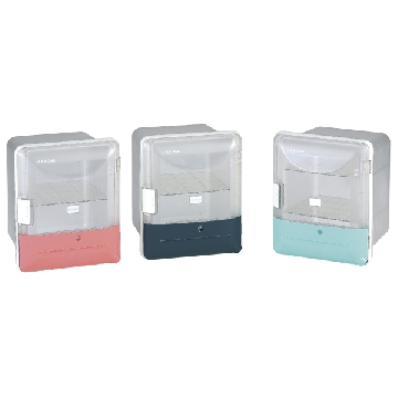 带除臭活性炭保存柜 （Quarim），粉红色，外形尺寸（mm）:347×349×420，内部尺寸（mm）:280×275×350，4-441-01，AS ONE，亚速旺