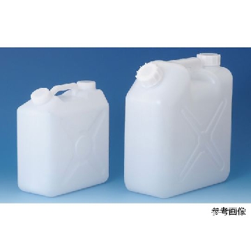 塑料桶(方形) ，B20，容量(L):20，口内径(mm):φ51.5、φ31.0，10-4813-55，AS ONE，亚速旺