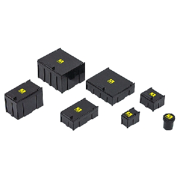 SMD芯片收纳盒 ，CE-332-1，外形尺寸（mm）:φ18×22，内部尺寸（mm）:φ14×20，C3-9868-01，AS ONE，亚速旺