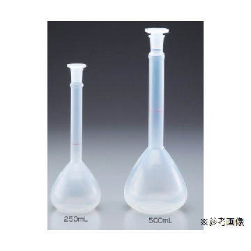 PP容量瓶 ，100ml，容量(ml):100，高度(mm):182，30-3104-55，AS ONE，亚速旺