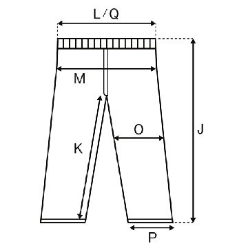 分离式一次性工作服 （裤子），L，腰围（cm）:72～126，3-8705-03，AS ONE，亚速旺