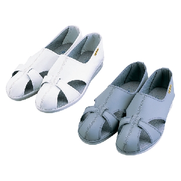 防静电凉鞋 ，颜色:灰色，尺寸（cm）:23.5，C1-4811-04，AS ONE，亚速旺