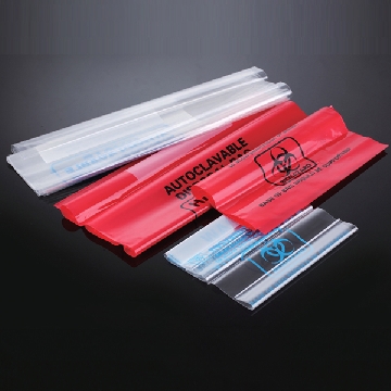 高压灭菌袋 ，AS-66106，尺寸(mm):310×660，颜色/印刷:红色/带印刷，CC-7642-07，AS ONE，亚速旺