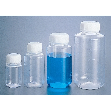 透明的PP制塑料瓶 （透明），容量:250ml，口内径（瓶体直径）×瓶高（总高）（mm）:φ31.5×（φ63）×128（131），4-5633-02，AS ONE，亚速旺