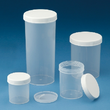 PP样品罐 ，CJ-120，上部/下部直径×总高（mm）:φ62.5/φ57.0×72.0，17-0102-55，AS ONE，亚速旺