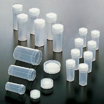PP容器 ，No.2，容量（ml）:4.5，口内径×瓶体直径×高（mm）:φ15.2×φ16.0×38.0，5-094-02，AS ONE，亚速旺