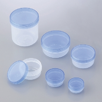 软膏瓶 （阻断紫外线型・未灭菌），3-51　蓝色透明，容量（ml）:6，尺寸（mm）:φ31×17，8-1463-01，AS ONE，亚速旺