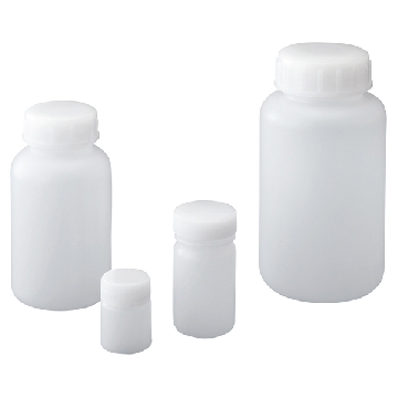 PE制标准规格瓶 （圆柱形・白色），容量:50ml，规格:广口，10-2803-55，AS ONE，亚速旺