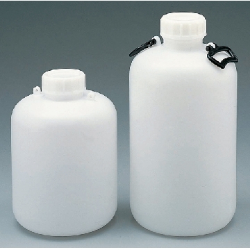 广口大瓶 （HDPE制），容量（l）:2，口内径×瓶体直径×高（mm）:φ75×φ126×245，5-011-01，AS ONE，亚速旺