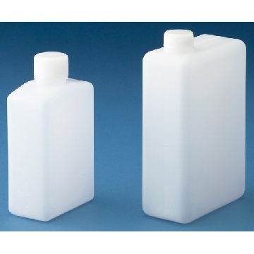 HDPE扁瓶 ，容量:1l，刻度（ml）:100，10-4204-55，AS ONE，亚速旺