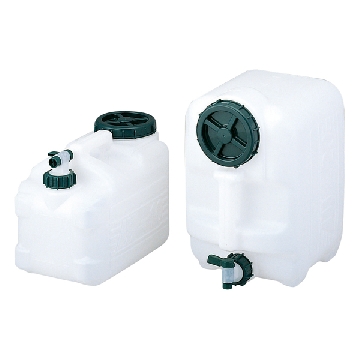 带龙头塑料桶 （注水用），容量（l）:20，尺寸（mm）:255×395×320，1-9402-02，AS ONE，亚速旺