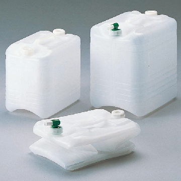 实验室用桶 （可折叠），柔软20L无活嘴，容量（l）:20，尺寸（mm）:320×240×325，4-4035-12，AS ONE，亚速旺
