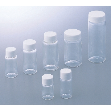 PET螺口瓶 ，JST-R/N10，容量（ml）:10，口内径×直径×总高（mm）:φ14×φ24×46.5，1-9630-01，AS ONE，亚速旺