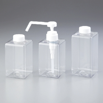 PET压瓶 ，正方型500，容量:500ml，数量:1个，2-3407-02，AS ONE，亚速旺