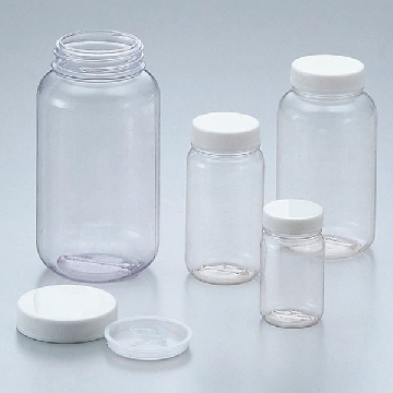 透明广口瓶 （透明聚氯乙烯制），容量:100ml，口内径×直径×总高（mm）:φ33.2×φ48.2×80.5，5-031-01，AS ONE，亚速旺
