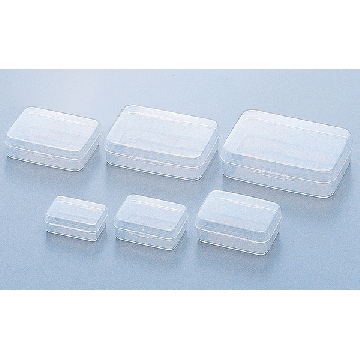 样品盒 （PP制），L，外形尺寸（mm）:126.9×87.5×35.1，内部尺寸（mm）:120.3×81.2×23.2，6-9134-01，AS ONE，亚速旺