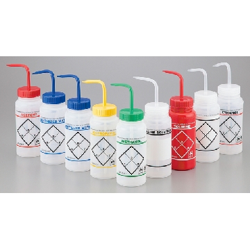 带标签清洗瓶 ，11646-0617，标签:生理盐水，LABEL:Saline Solution，1-8542-07，AS ONE，亚速旺