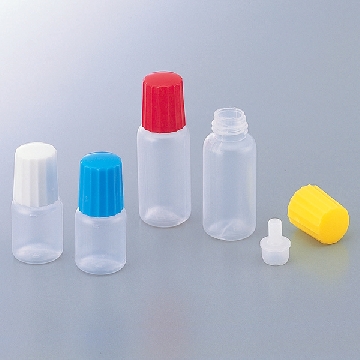 眼药水瓶 （未灭菌），5cc套（主体×喷嘴×瓶盖×1），容量（ml）:5，颜色:白色，0-8175-01，AS ONE，亚速旺