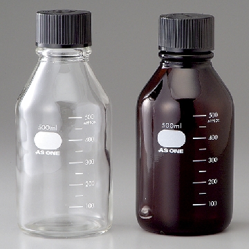 ASONE玻璃瓶 ，颜色:茶色，容量（ml）:100，1-4568-12，AS ONE，亚速旺