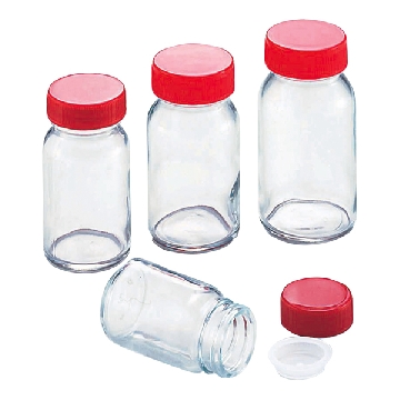 标准瓶（广口・纯水洗净） ，No.5，容量（ml）:50，尺寸（mm）:φ38×68，5-2202-04，AS ONE，亚速旺