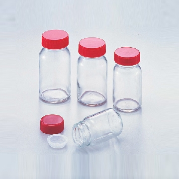 标准瓶 （广口），No.10，容量（ml）:108，瓶口内径×瓶体直径×高度（mm）:φ31.9×φ48.5×87，5-130-06，AS ONE，亚速旺