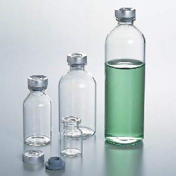 微量瓶 （带铝盖橡胶栓），No.1，容量（ml）:3，瓶体直径×全长（mm）:φ18×33，5-111-01，AS ONE，亚速旺