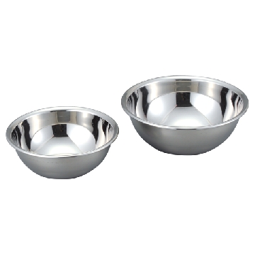 不锈钢碗 （深型），18型，容量（l）:1.2，外形尺寸（mm）:φ199×72，1-4536-02，AS ONE，亚速旺