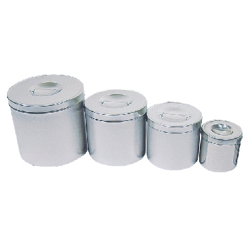 ASONE不锈钢罐 ，TC-03，尺寸（mm）:φ120×100，CC-4622-03，AS ONE，亚速旺