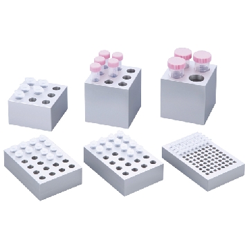 铝冷却模块 ，规格:PCR管用，主体尺寸（mm）:128×86×35，2-4119-03，AS ONE，亚速旺
