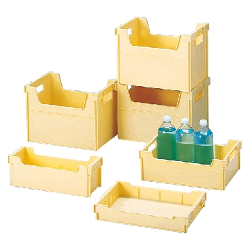试剂瓶整理箱 ，BC-2Y，外形尺寸（mm）:234×337×113，内部尺寸（mm）:214×308×109，3-181-02，AS ONE，亚速旺