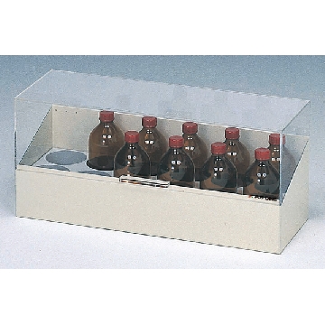 试剂瓶整理箱 ，BS-24，规格:瓶支架主体，尺寸（mm）:555×365×300，3-5015-02，AS ONE，亚速旺