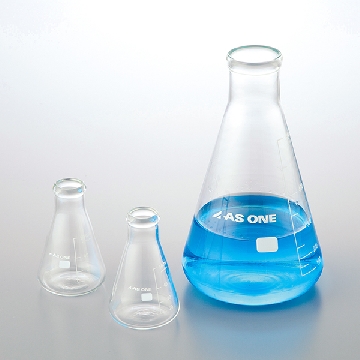 ASONE三角烧瓶 （带参考刻度），容量(ml):300，最大直径×高（mm）:φ 90×145，C1-585-04，AS ONE，亚速旺