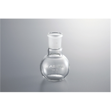 ASONE平底烧瓶 ，FGF-012440，容量（ml）:100，磨口（ts）:24/40，C3-6526-02，AS ONE，亚速旺