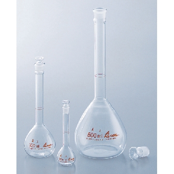 ASONE容量瓶 （A级），颜色:白色，容量（ml）:20，1-8564-03，AS ONE，亚速旺