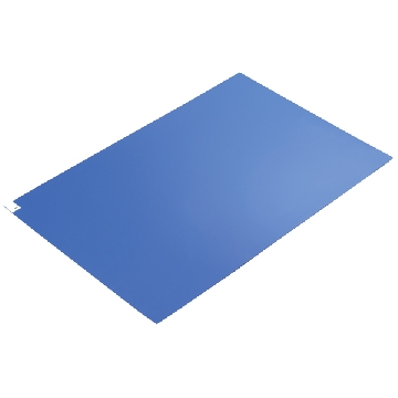 经济型防静电粘垫 （强力粘着型），颜色:蓝色，尺寸（mm）:600×900，C2-9086-02，AS ONE，亚速旺