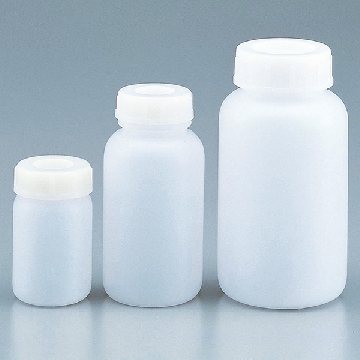 PE制广口瓶 （带内盖），容量:50ml，口内径×直径×总高（mm）:φ27×φ37×71，1-4658-02，AS ONE，亚速旺