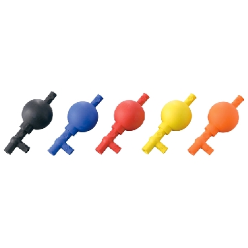 彩色定量吸球 ，C43960020YE，颜色:黄色，C2-834-04，AS ONE，亚速旺